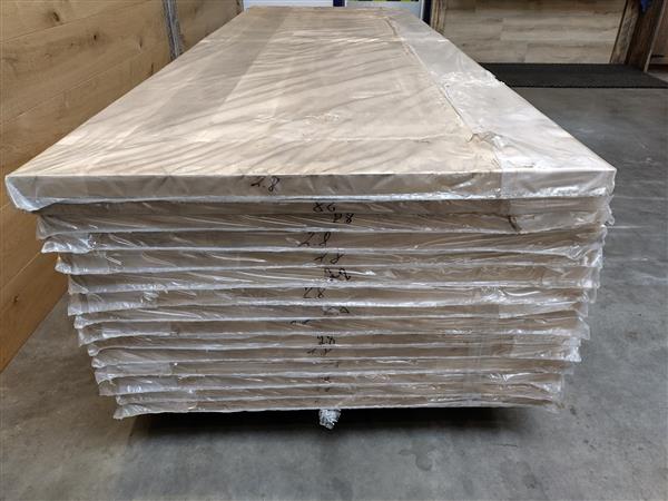 Grote foto 40mm eiken meubelpanelen 100x280cm doe het zelf en verbouw hout en planken