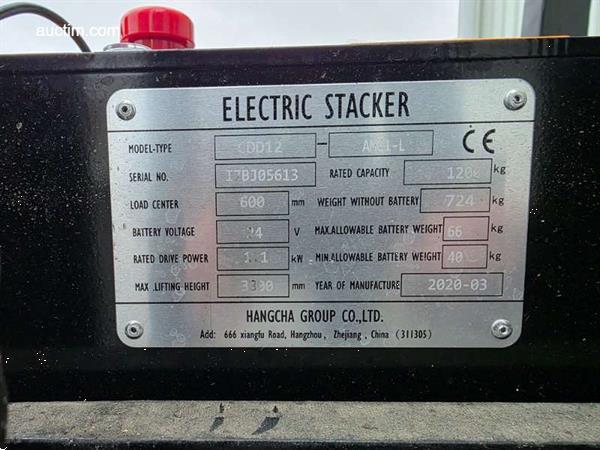 Grote foto hangcha cdd12 amc1 l stapelaar doe het zelf en verbouw hefwerktuigen