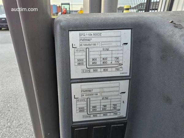 Grote foto jungheinrich efg 110k heftruck 2017 agrarisch heftrucks