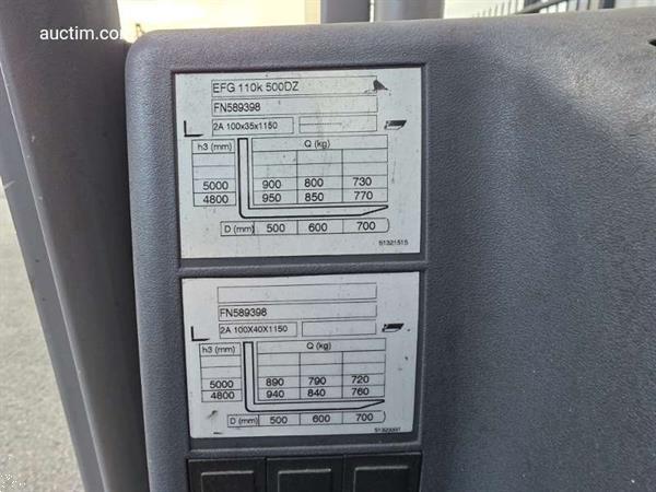 Grote foto jungheinrich efg 110k heftruck 2018 agrarisch heftrucks