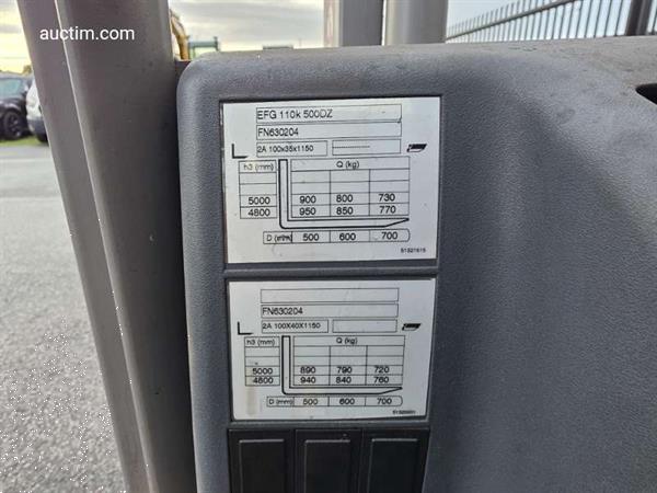 Grote foto jungheinrich efg 110k heftruck 2020 agrarisch heftrucks