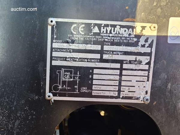 Grote foto hyundai 30d 9e heftruck 2017 agrarisch heftrucks