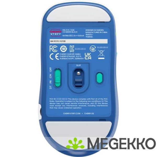 Grote foto cherry xtrfy m68 wit draadloze gaming muis computers en software overige computers en software