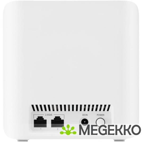 Grote foto asus zenwifi bd4 dual band 2.4 ghz 5 ghz wi fi 7 802.11be wit 2 intern computers en software netwerkkaarten routers en switches