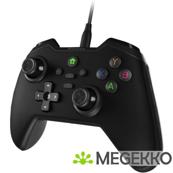 Grote foto genesis njg 2103 mangan 300 usb gamepad in zwart computers en software overige computers en software