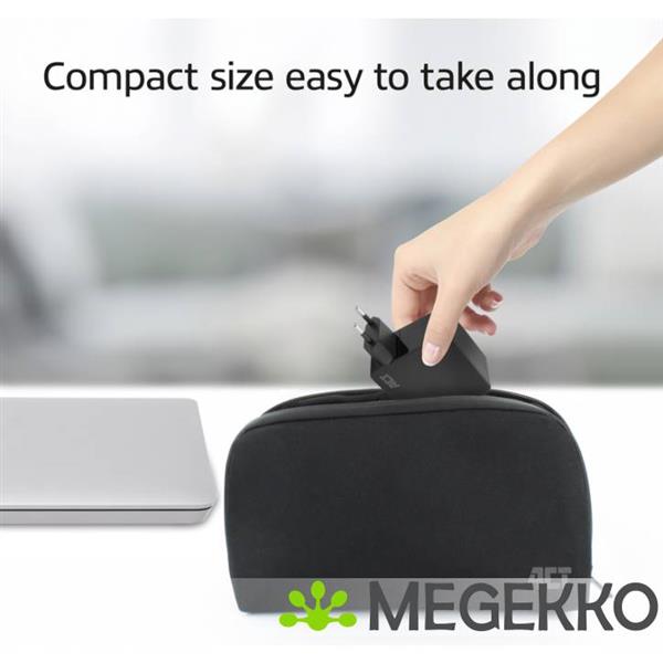 Grote foto act usb c laptoplader 65w met power delivery profielen. 2 meter computers en software overige