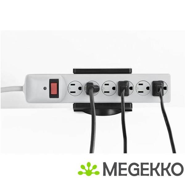 Grote foto startech.com aan bureau te bevestigen stekkerdooshouder computers en software overige computers en software