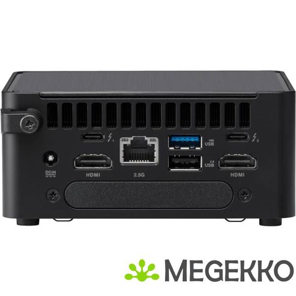 Grote foto asus nuc 14 pro rnuc14rvhv700000i ucff intel core 7 165h barebones pc computers en software overige computers en software