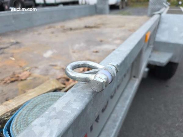 Grote foto machinetransporter nugent p3718h 2024 doe het zelf en verbouw trailers