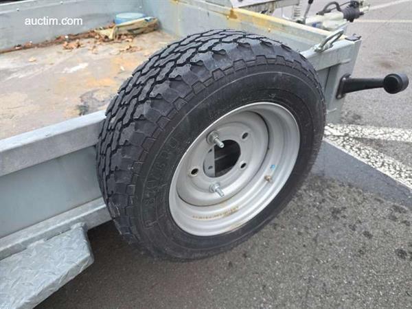 Grote foto machinetransporter nugent p3718h 2024 doe het zelf en verbouw trailers