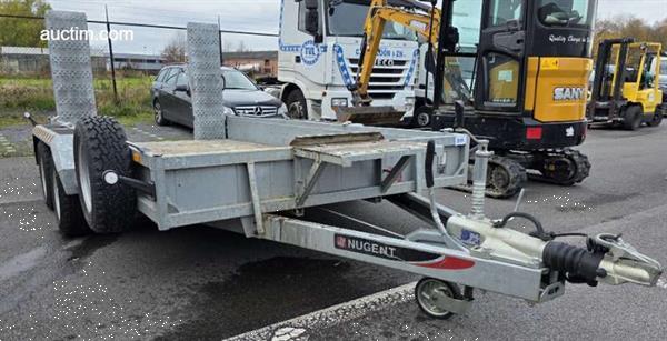 Grote foto machinetransporter nugent p3718h 2024 doe het zelf en verbouw trailers