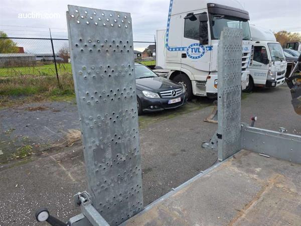 Grote foto machinetransporter nugent p3718h 2024 doe het zelf en verbouw trailers