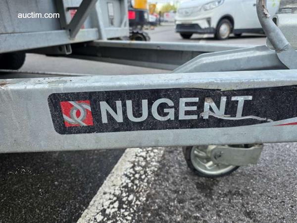 Grote foto machinetransporter nugent p3718h 2024 doe het zelf en verbouw trailers