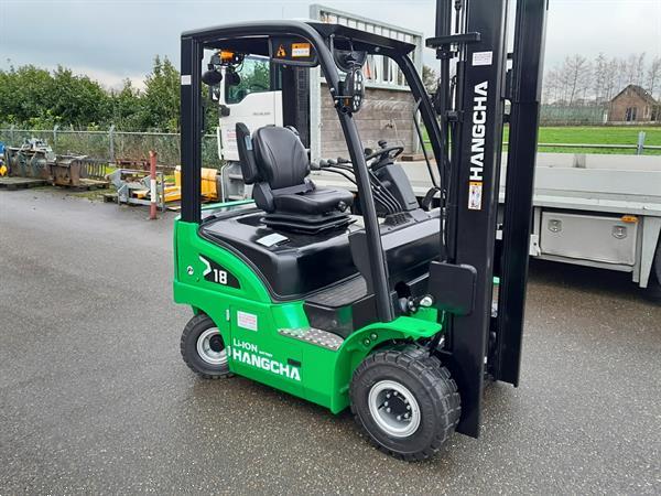 Grote foto hangcha cpd18 1800kg 4 8m triplex mast li ion. agrarisch heftrucks