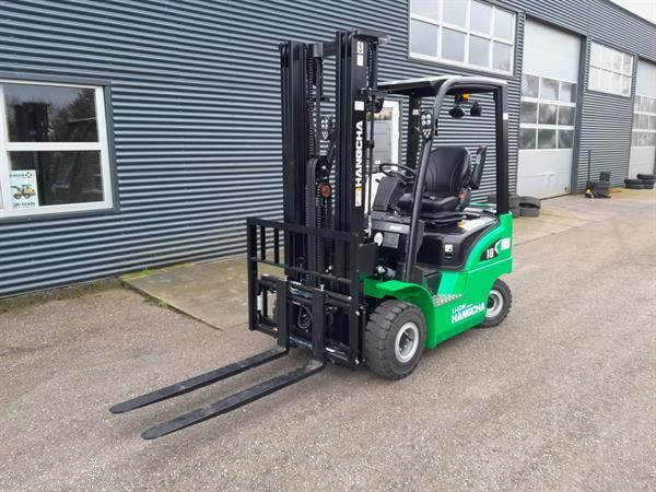 Grote foto hangcha cpd18 1800kg 4 8m triplex mast li ion. agrarisch heftrucks