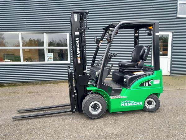 Grote foto hangcha cpd18 1800kg 4 8m triplex mast li ion. agrarisch heftrucks