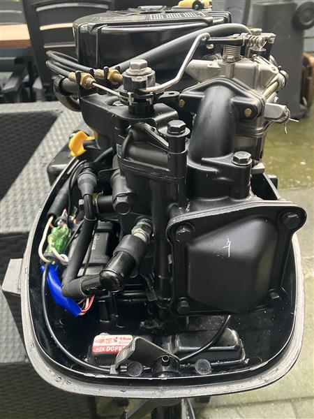 Grote foto z.g.a.n. mercury 4pk fourstroke met losse tank watersport en boten buiten en binnenboordmotoren