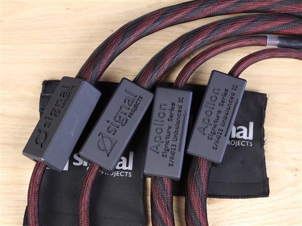 Grote foto signal projects apollon highend audio interconnects rca 1 5 metre audio tv en foto onderdelen en accessoires