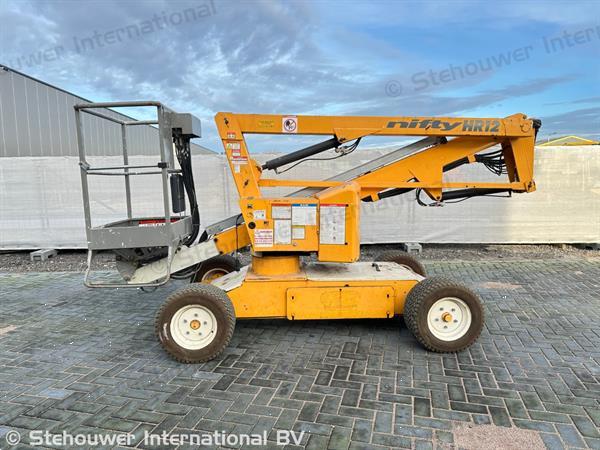 Grote foto niftylift hr12ne knik telescoop hoogwerker nifty lift hr 12 doe het zelf en verbouw hoogwerkers