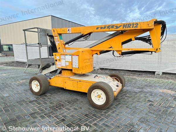 Grote foto niftylift hr12ne knik telescoop hoogwerker nifty lift hr 12 doe het zelf en verbouw hoogwerkers