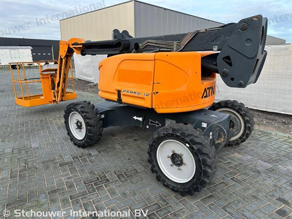 Grote foto atn zebra 12 diesel 4x4 knik telescoop hoogwerker doe het zelf en verbouw hoogwerkers
