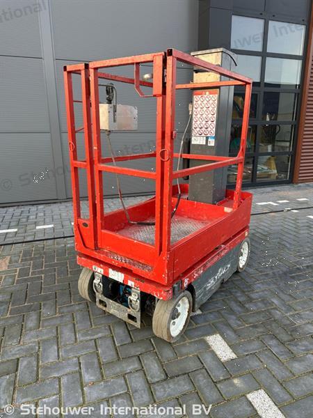 Grote foto skyjack sj12 mast hoogwerker orderpicker masthoogwerker doe het zelf en verbouw hoogwerkers