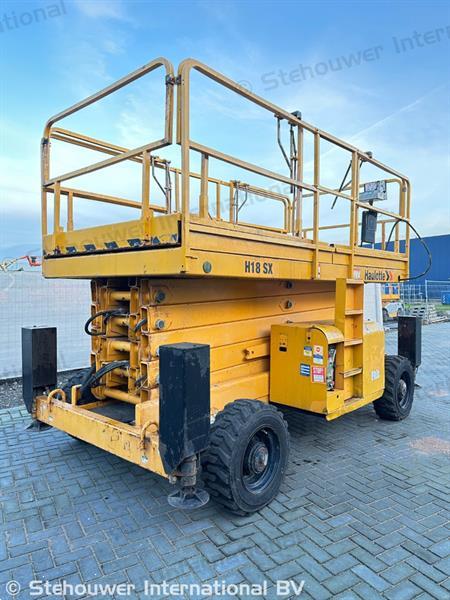 Grote foto haulotte h18sdx doe het zelf en verbouw hoogwerkers