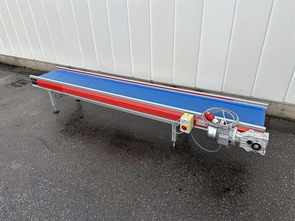 Grote foto stas transportband 300 x 41 cm agrarisch transportbanden