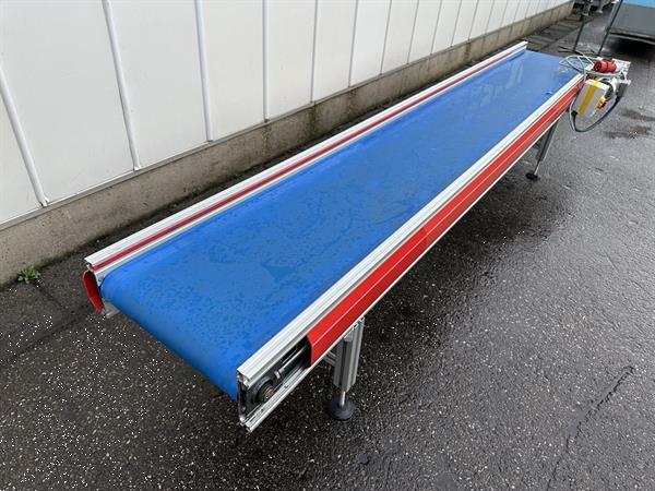 Grote foto stas transportband 300 x 41 cm agrarisch transportbanden