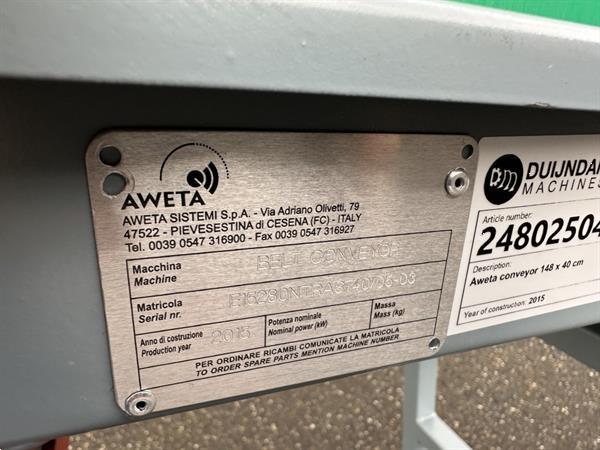 Grote foto aweta transportband 148 x 40 cm agrarisch transportbanden