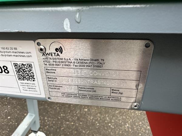 Grote foto aweta transportband 148 x 40 cm agrarisch transportbanden