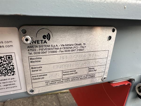 Grote foto aweta transportband 148 x 40 cm agrarisch transportbanden