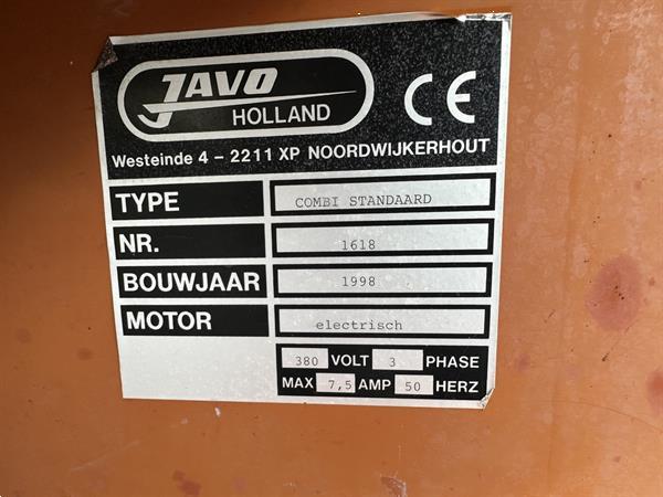 Grote foto javo combi potmachine agrarisch tuinbouw