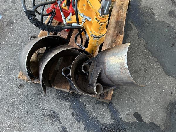 Grote foto damcon klr 300 st struiken bomen rooimachine met 4 messen agrarisch oogstmachines