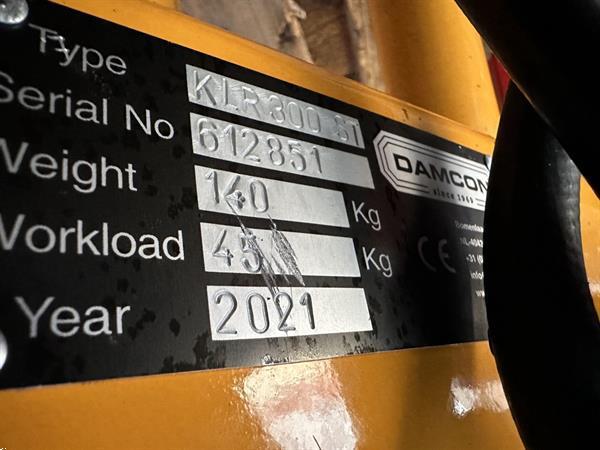 Grote foto damcon klr 300 st struiken bomen rooimachine met 4 messen agrarisch oogstmachines