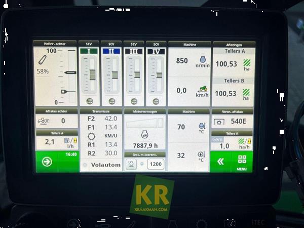 Grote foto john deere 6120r 704485 agrarisch tractoren