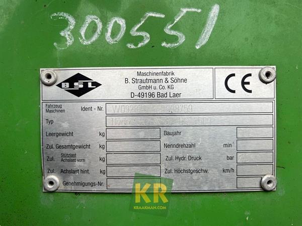 Grote foto strautmann hydrofox hx3 hq 2500 kuilvoersnijder 778417 agrarisch uithalers en verdelers