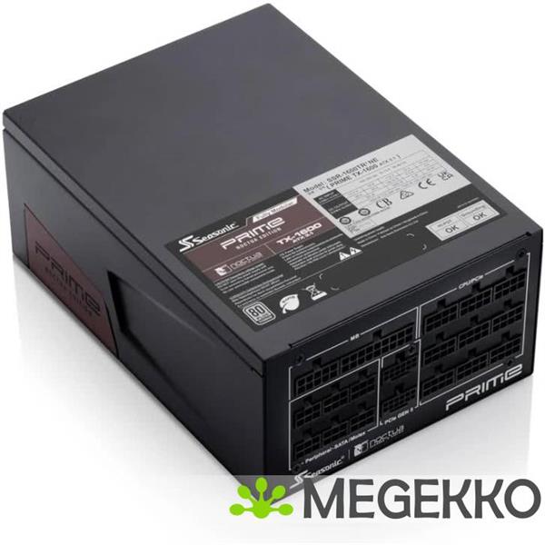 Grote foto seasonic prime tx 1600 noctua edition computers en software overige