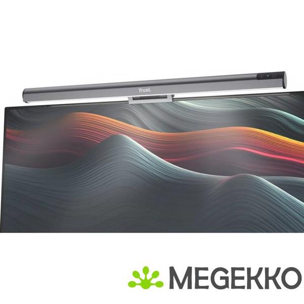 Grote foto trust shyne monitorlamp zwart computers en software overige computers en software