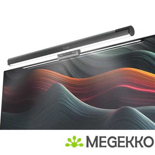 Grote foto trust shyne monitorlamp zwart computers en software overige computers en software