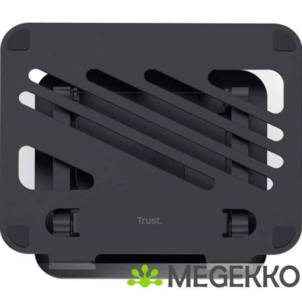 Grote foto trust zeff laptopstandaard zwart 16 inch computers en software overige computers en software