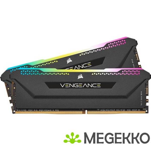 Grote foto corsair ddr4 vengeance rgb pro sl 2x8gb 3200 computers en software overige computers en software