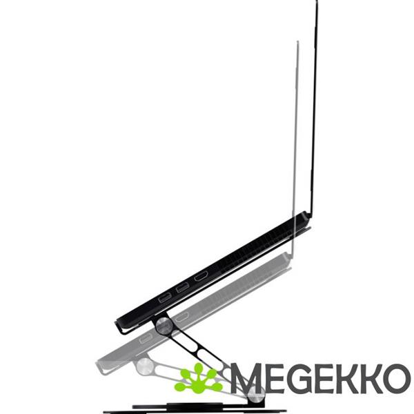 Grote foto trust zeff laptopstandaard zwart 16 inch computers en software overige computers en software