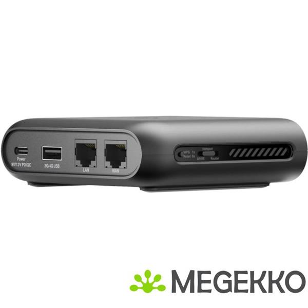 Grote foto tp link tl wr1502x draadloze router gigabit ethernet dual band 2.4 ghz 5 ghz zwart computers en software netwerkkaarten routers en switches