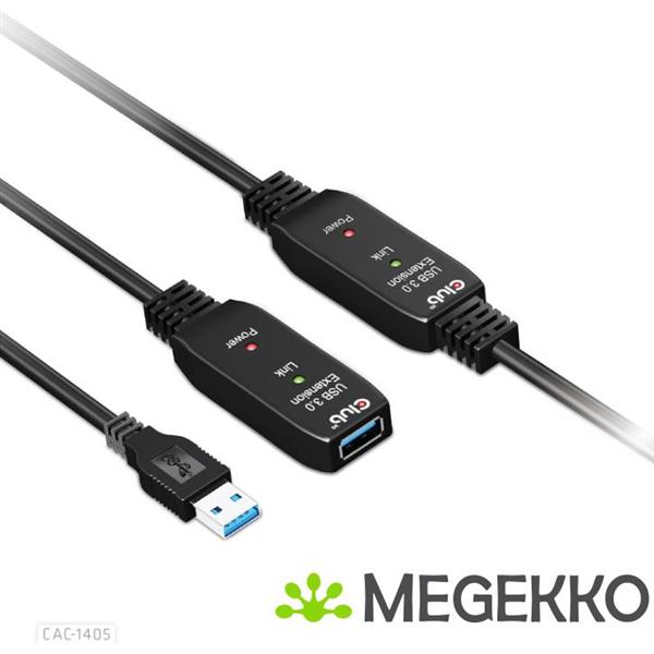 Grote foto club3d cac 1405 usb kabel 10 m usb 3.2 gen 2 3.1 gen 2 usb a zwart computers en software overige computers en software