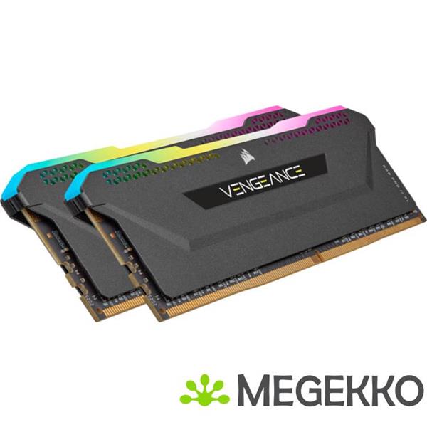 Grote foto corsair ddr4 vengeance rgb pro sl 2x8gb 3200 computers en software harde schijven