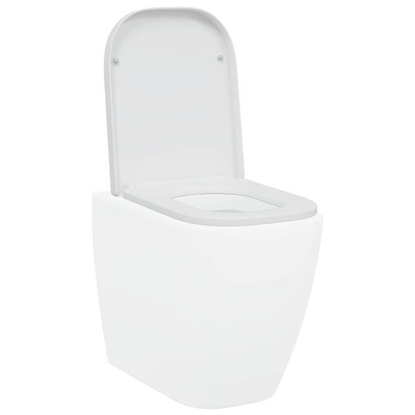 Grote foto vidaxl toiletzitting wit 44 5 x 35 x 3 6 cm duroplast doe het zelf en verbouw sanitair