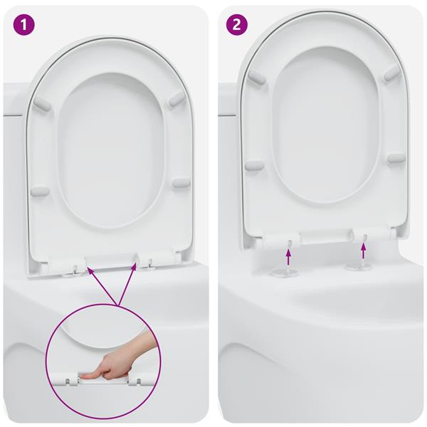 Grote foto vidaxl toiletzitting wit 46 2 x 36 x 4 3 cm duroplast doe het zelf en verbouw sanitair