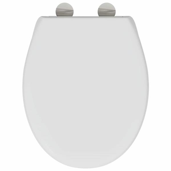 Grote foto vidaxl toiletzitting wit 44 8 x 37 3 x 4 2 cm duroplast doe het zelf en verbouw sanitair