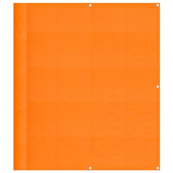 Grote foto vidaxl balkonscherm oranje 120x800 cm 100 polyester oxford tuin en terras overige tuin en terras